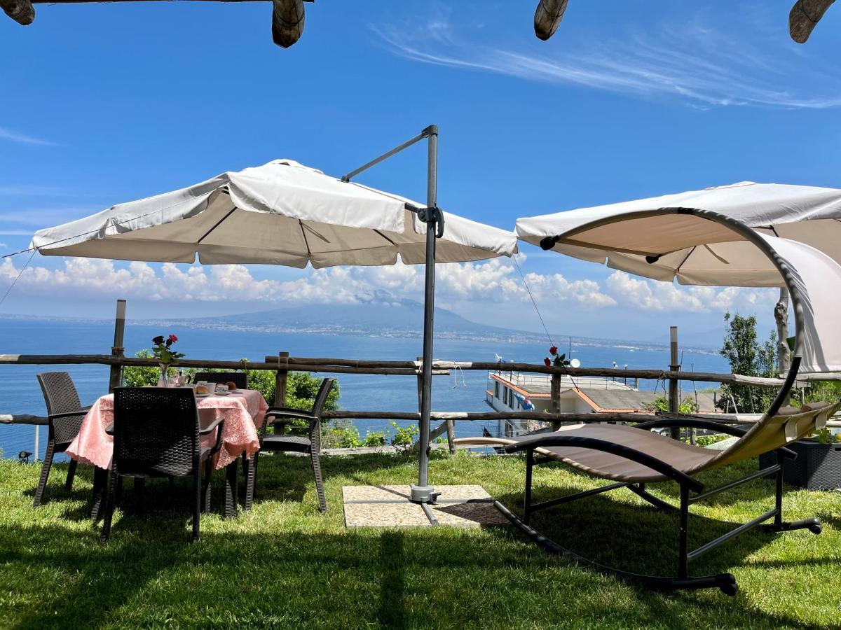 La Badia Montechiaro - Breathtaking View Of Sorrento Coast Villa Vico Equense Exterior photo
