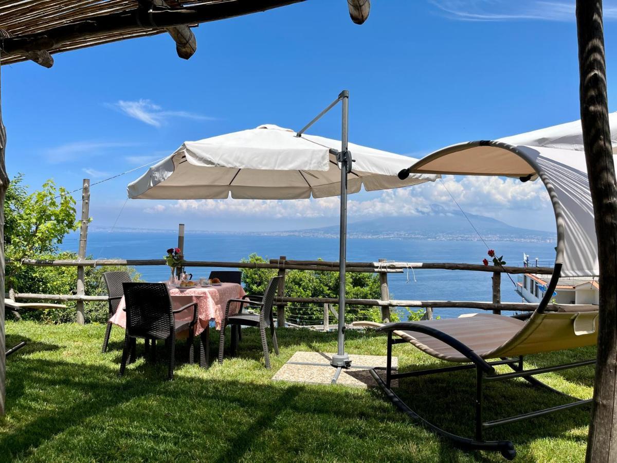 La Badia Montechiaro - Breathtaking View Of Sorrento Coast Villa Vico Equense Exterior photo