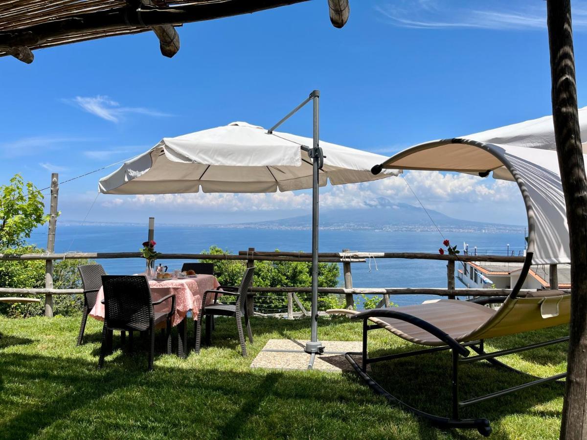 La Badia Montechiaro - Breathtaking View Of Sorrento Coast Villa Vico Equense Exterior photo